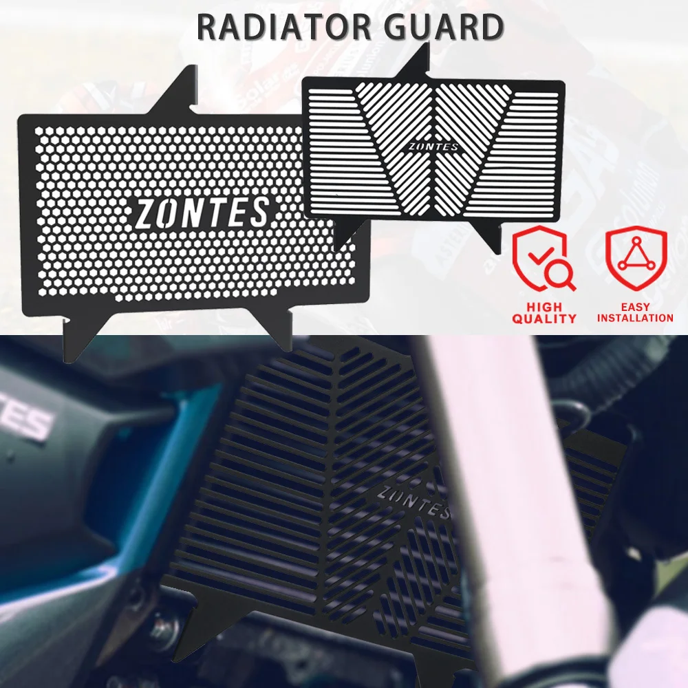 

2024 для Zontes G1-125 ZT125-G1 ZT125, решетка радиатора, защитная крышка 2020-2023, мотоцикл ZT125-U 125-Z2 125-U1