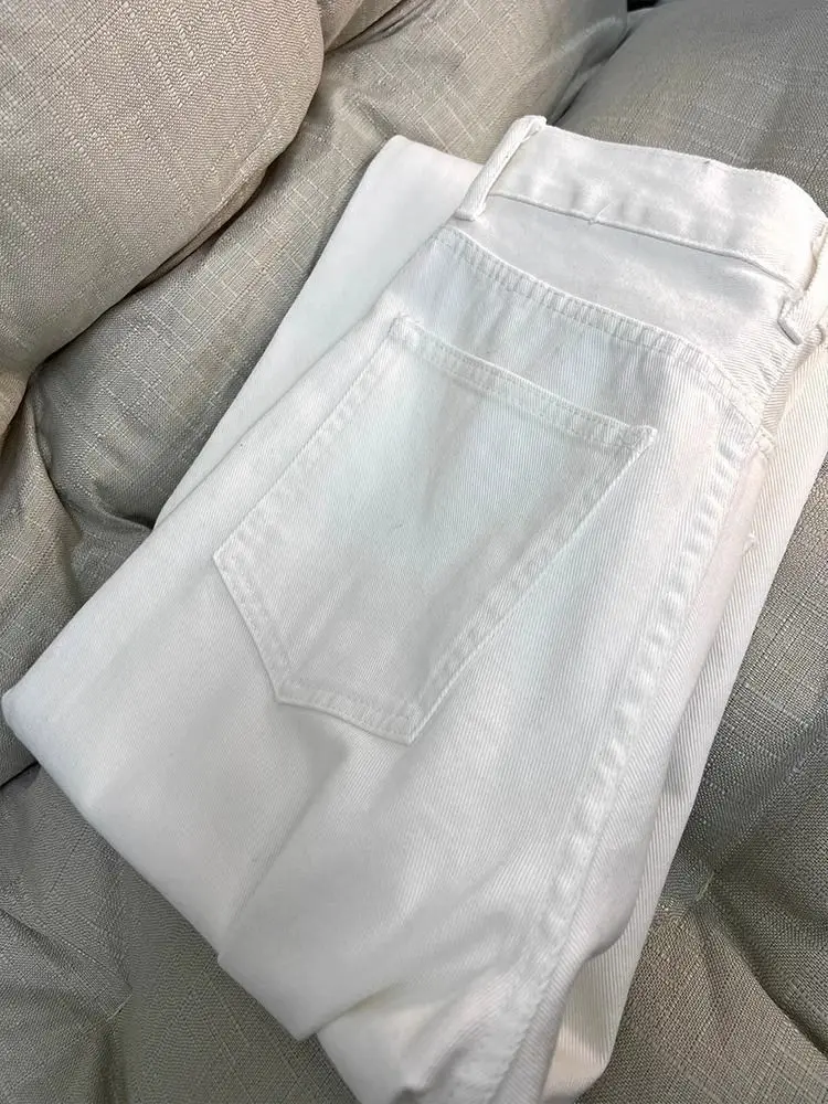 Pantalones de pierna ancha para chica joven, ropa de playa Hipster empalmada de lona elegante para mujer, fajas de Modal de secado rápido, cordones fluidos Ins