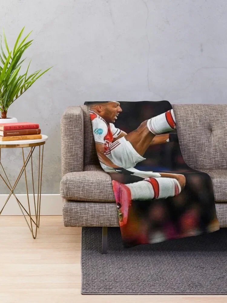 Pierre-Emerick Aubameyang Throw Blanket Custom Extra Large Throw Blankets