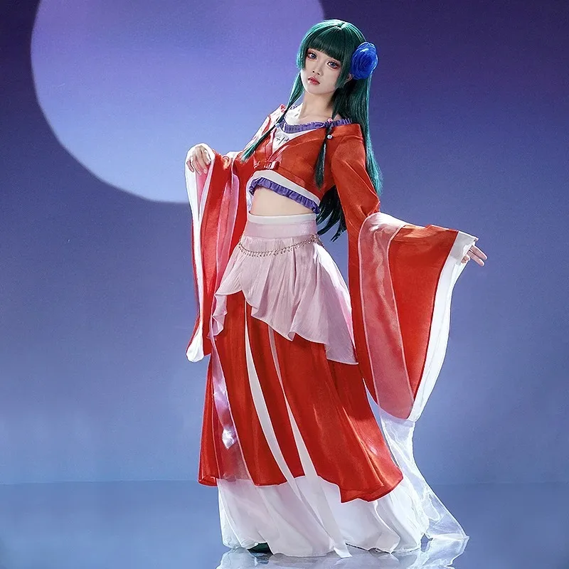 أنيمي يوميات الصيدلي Maomao تأثيري حلي بلايز فستان طويل الملابس والاكسسوارات ديكور مجموعة كاملة فستان حفلة كرنفال