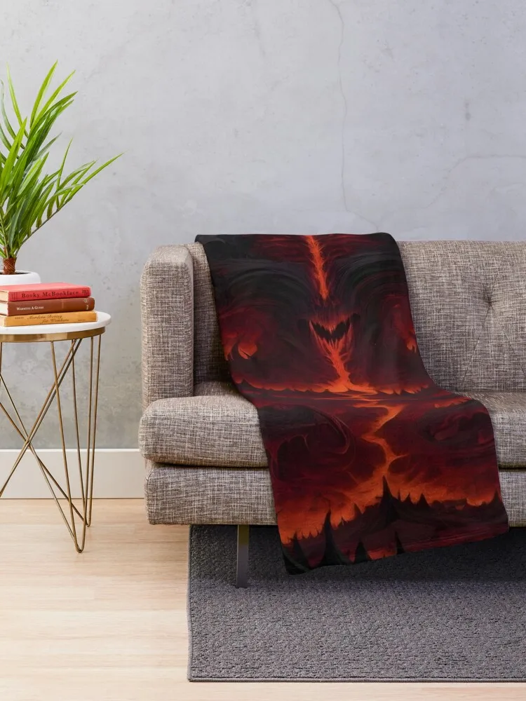 Shattered Spectrum of Damnation Throw Blanket Beach Sofa Quilt Blankets