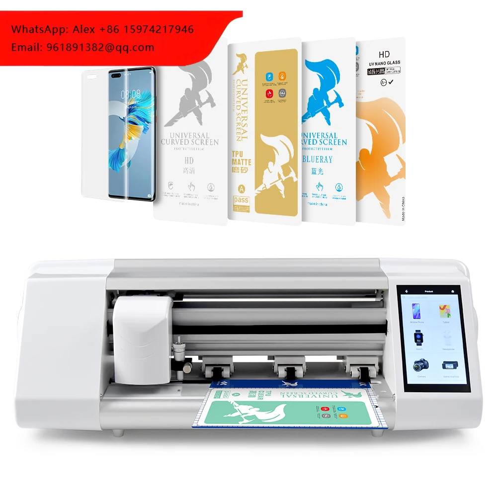 

Unlimt 13/16inch Hidrogel Film Cutting Machine Screen Protector Making Cutter For Laptop Tablet Cellphone Smart Watch