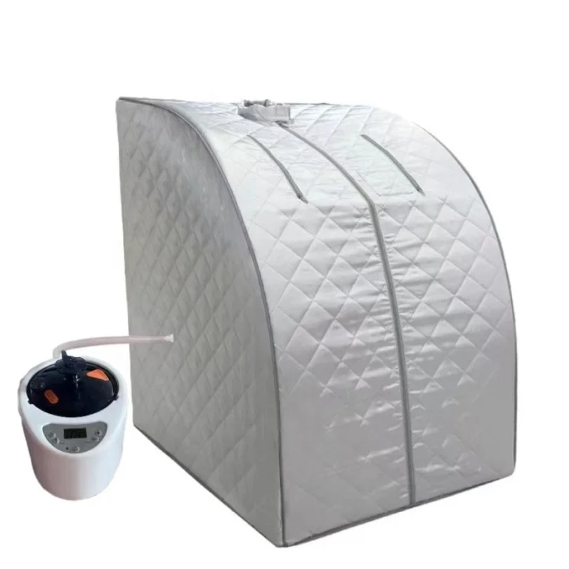 High Quality Spa 1 Person Steam Bath Sauna Full Body Home   Tent Generator Room With Remove Portable  