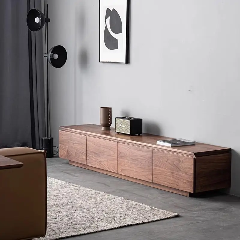 

Шкаф для телевизора из массива дерева, простая маленькая квартира, гостиная, напольный шкаф, ящик для хранения, шкаф