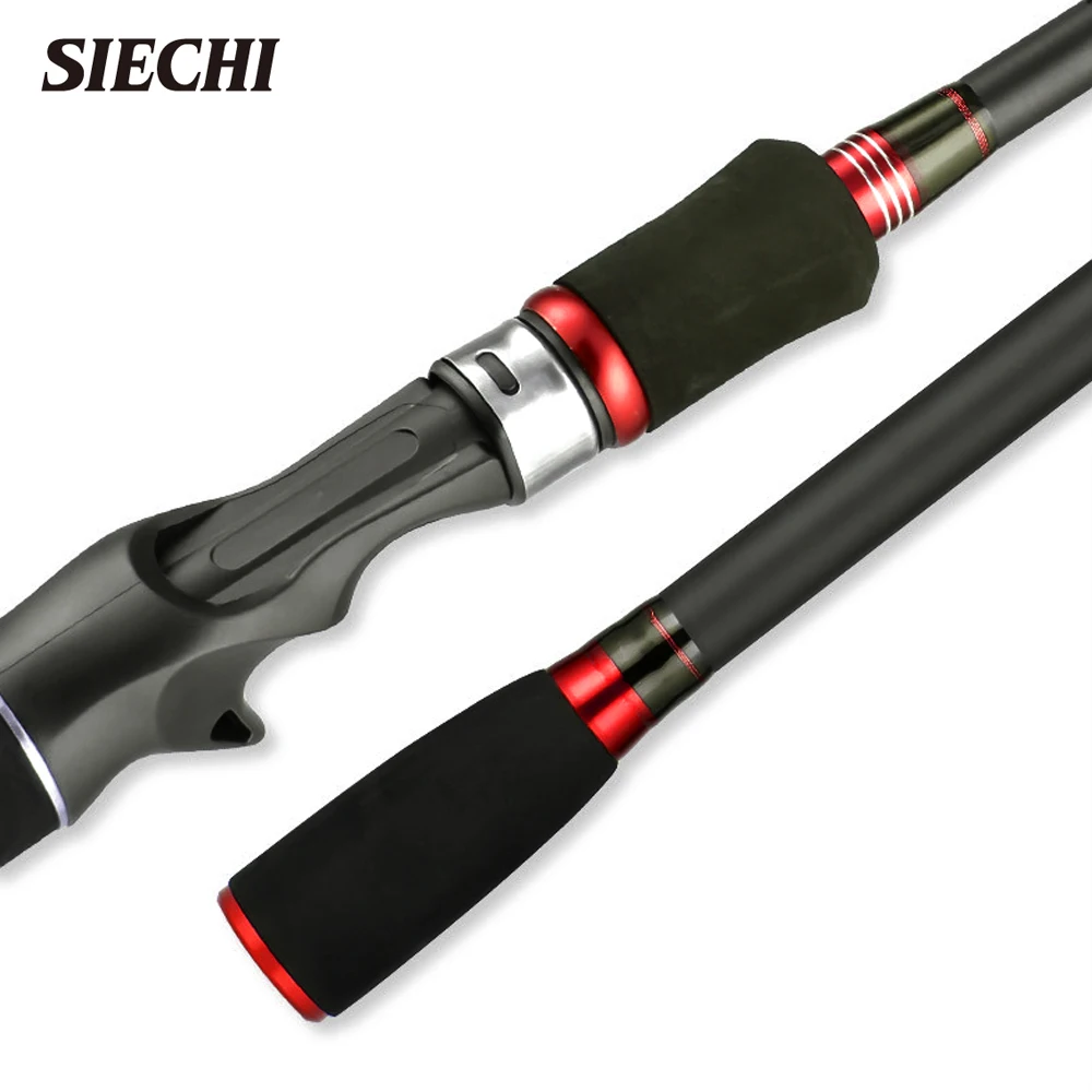 Imagem -06 - Siechi-max Aço Vara de Pesca Carbono Spinning Fundição Baixo Pike 18 m 21 m 24 m 27 m