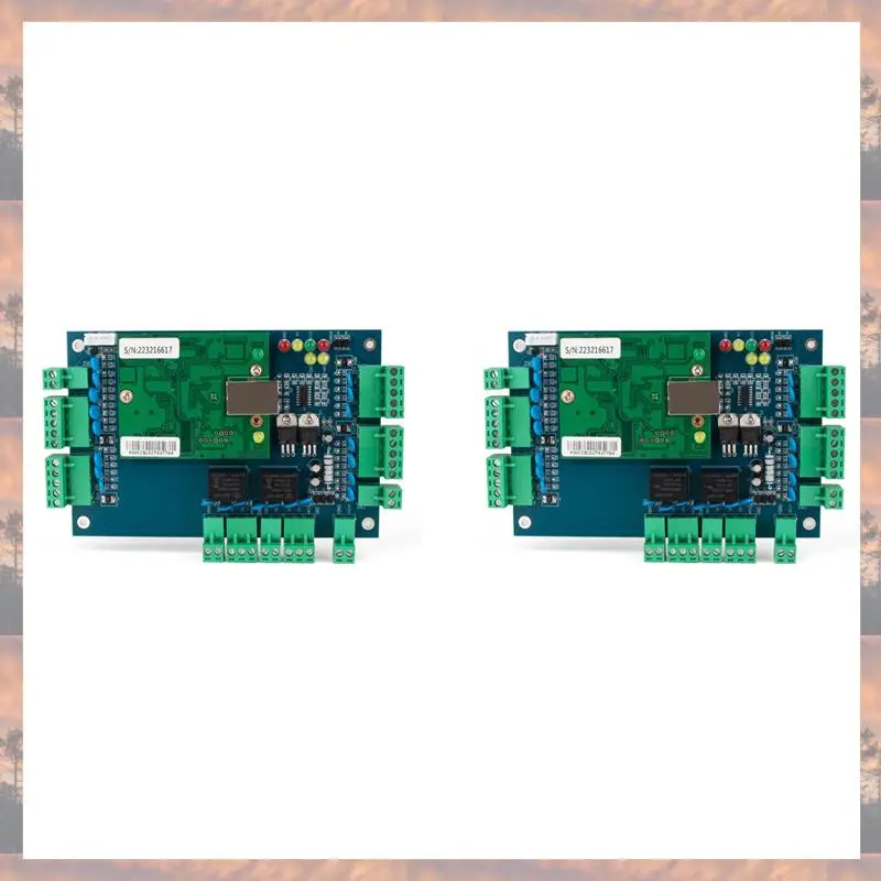 N75R-2X ACB-002 TCP/IP Network Wiegand 26 Entry Attendance Access Panel Control Board For 2 Doors