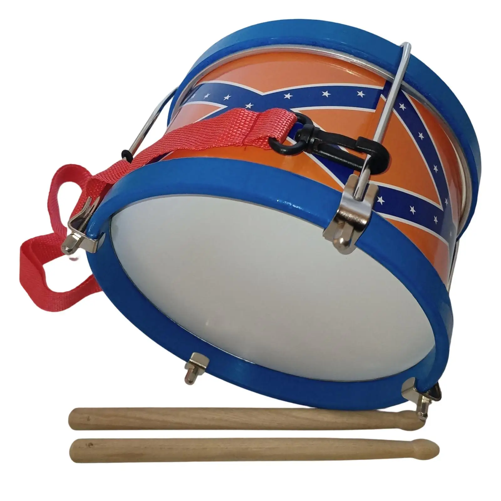 Adjustable Strap Kids Snare Drum Hand Eye Coordination Music Gift Set Mini Drum Pad for Classroom Percussion Practice