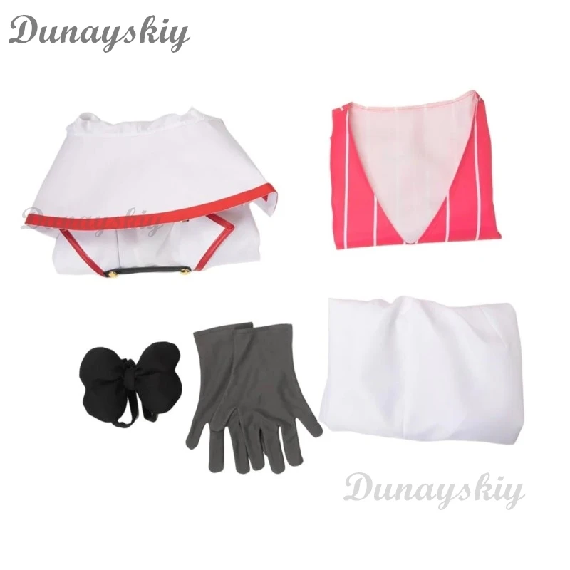 Disfraz de Cosplay de Anime Lucifer Morningstar para hombres adultos, peluca, papá, traje blanco, diablo, infierno, fiesta de Halloween