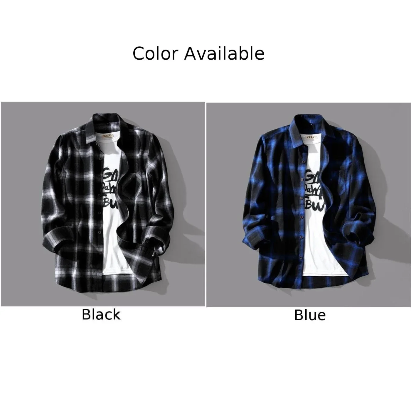 Men Daily Holiday Autumn Blouse Breathable Button Cardigan Long Sleeve Plaid Print Slight Stretch Male Causal Fashion Tops