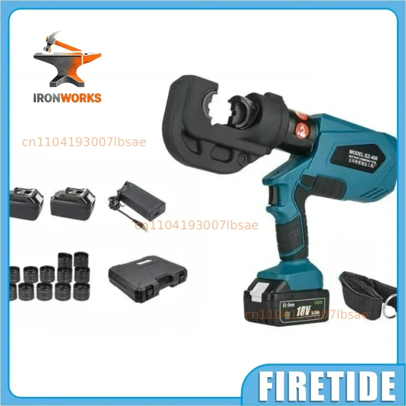 EZ-300 DC 18V/4Ah Professional Rechargeable Hydraulic Pliers Crimping Pliers Charging Crimping Tool Hydraulic Pliers