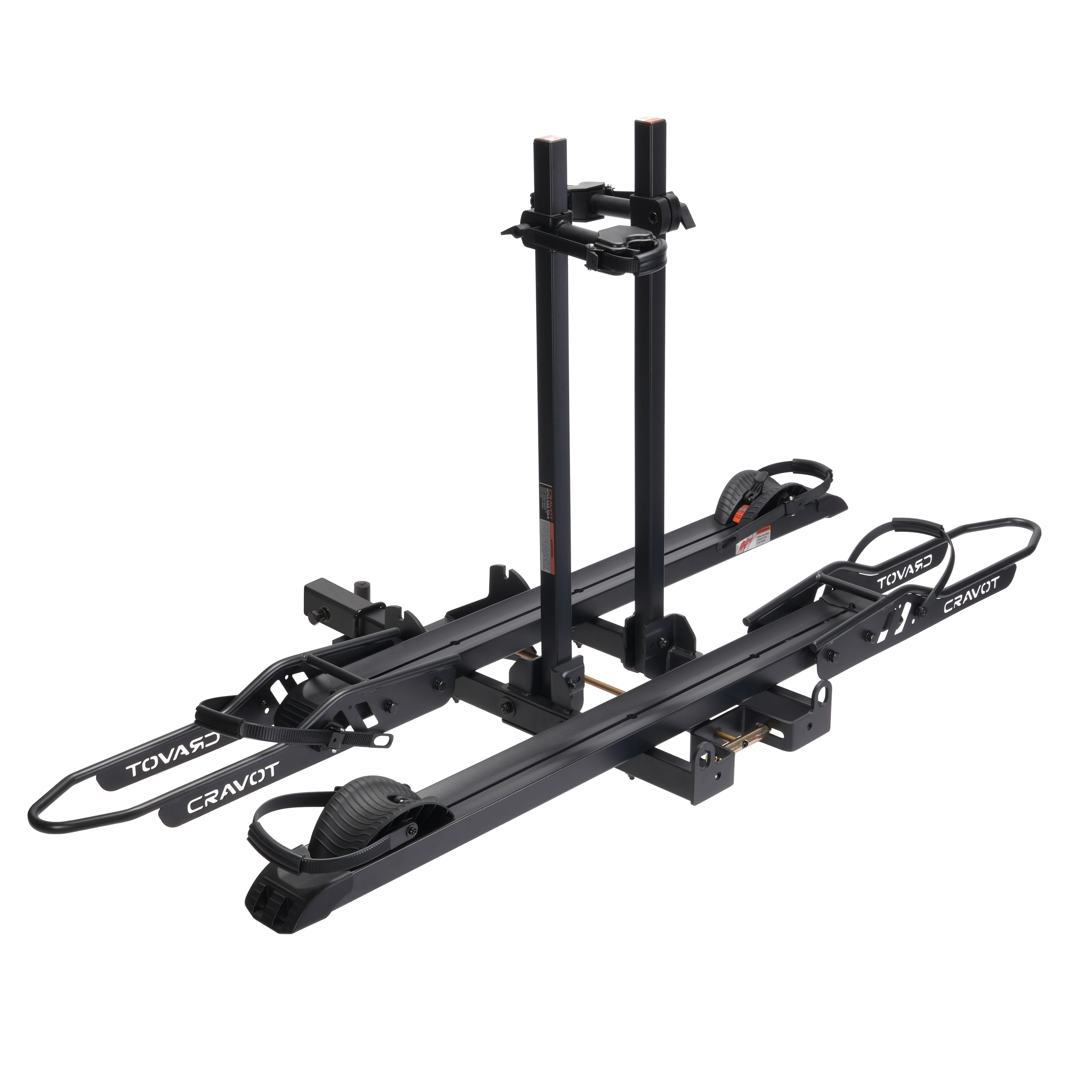 

200LBS Foldable Steel Hitch 2 E Bike Rack For Car RV