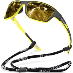 Outdoor polarisierte Sonnenbrille Männer Sport Angeln Sonnenbrille Vintage UV400 Schutz Fahr brillen Frauen Wandern