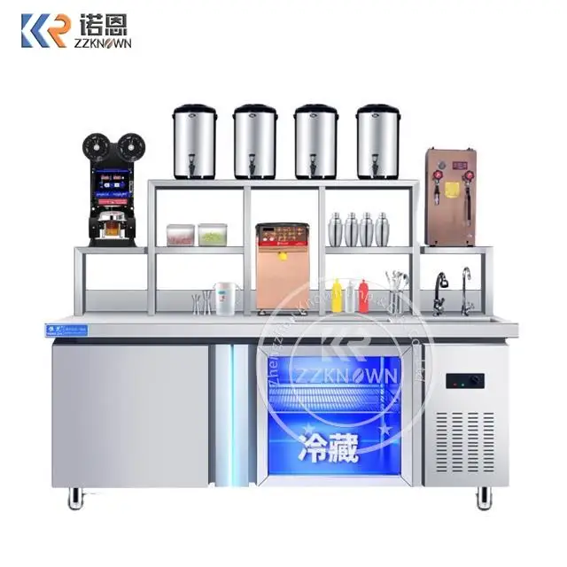 

High Quality Counter Bubble Tea Milk Tea Table Set