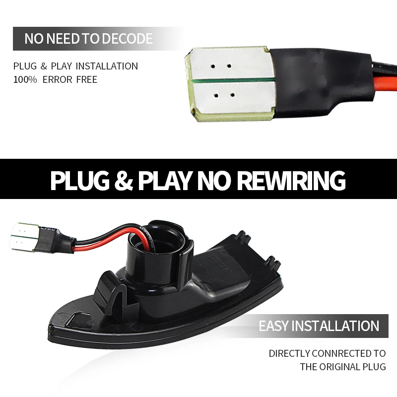 2 قطعة LED ديناميكية بدوره أضواء الإشارة مصابيح مرآة جانبية Canbus لرينو جراند سينيك III 09-15 ميجان MK3 08-16 اكسسوارات السيارات #3