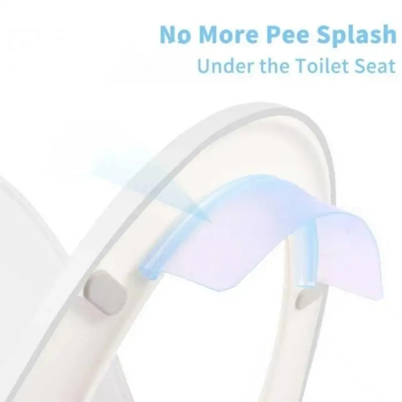 Toilet Seat Pee Splash Guard Multipurpose Potty Training Urine Protective Guard Children Easy Operation Toilet Seat Accessories