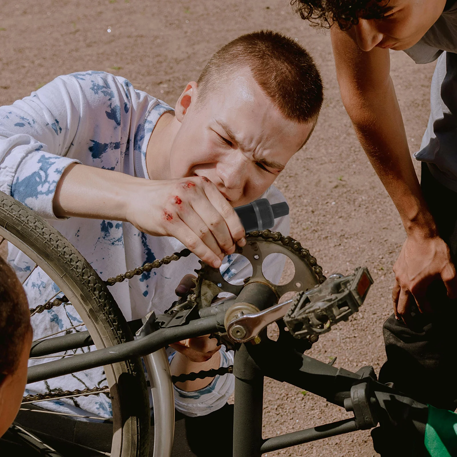 

Mountain Bike Bottom Bracket 113Mm Carbon Steel Crankset Bearing For Bicycle Waterproof Dustproof Sealed Cartridge Cycling