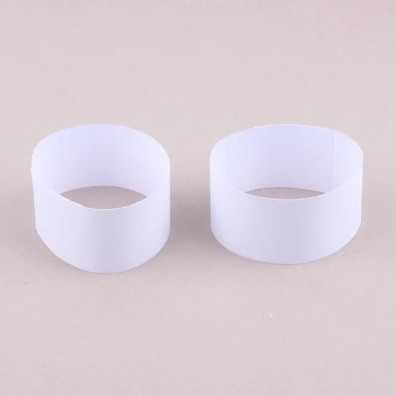 100pcs Money Bands Self-adhesive Tear Resistant Self Sealing Cash Straps Professional White Money Wrappers For Supermarkets