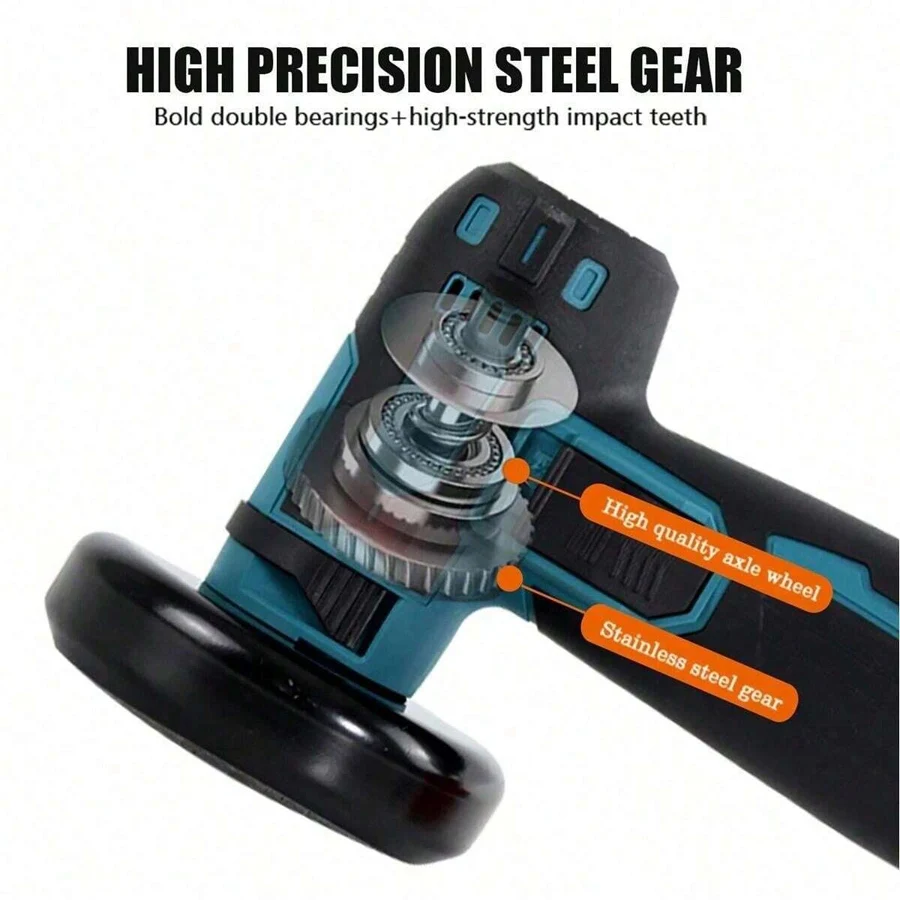 2024 New 12v Mini Angle Grinder Rechargeable Grinding Tool Polishing Grinding Machine For Cutting Diamond Cordless Power Tools