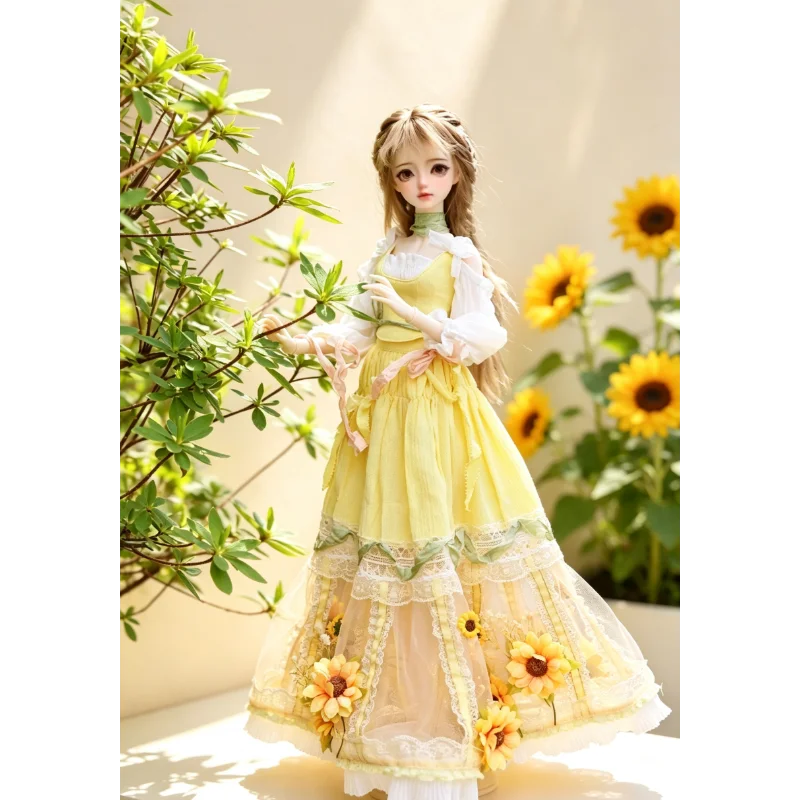 Joybjd 1/4 Bjd Doll Calis Movable Joint Medieval Pastoral Style SD Humanoid Doll Collectible Art Figure For Adult Hobby
