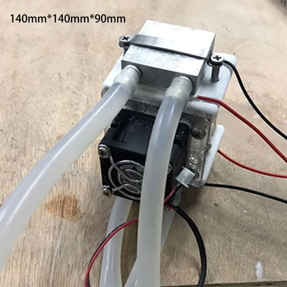 1PCS Diy 120w Tec Peltier Semiconductor Refrigerator Water Cooling Air Conditioning Mechanism For Cooling And Fan Hot