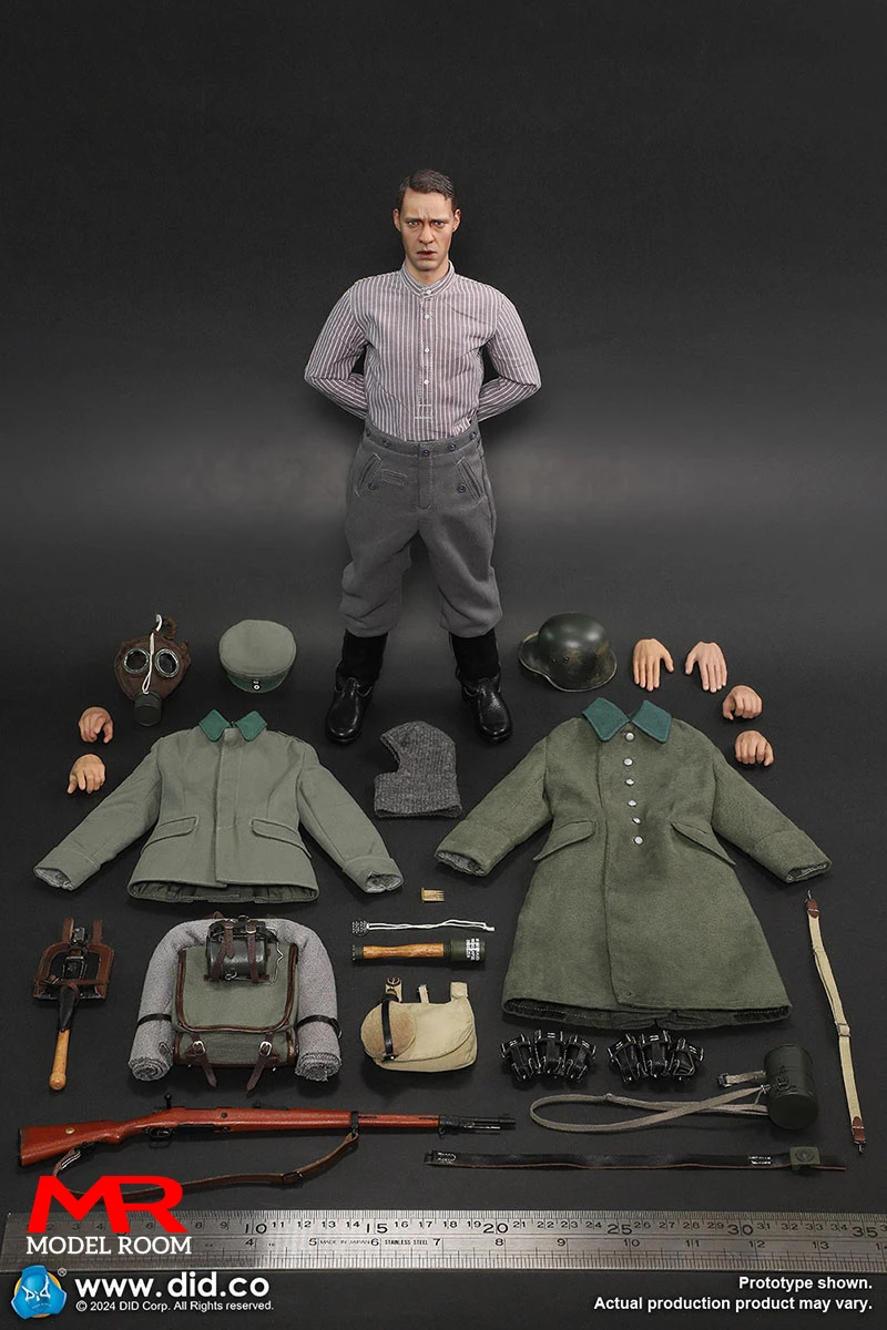 DID D11014 1/6 WWI กองทัพเยอรมันทหาร Paul Action Figure 12 ''ชายทหารตุ๊กตาชุดของเล่นสะสม