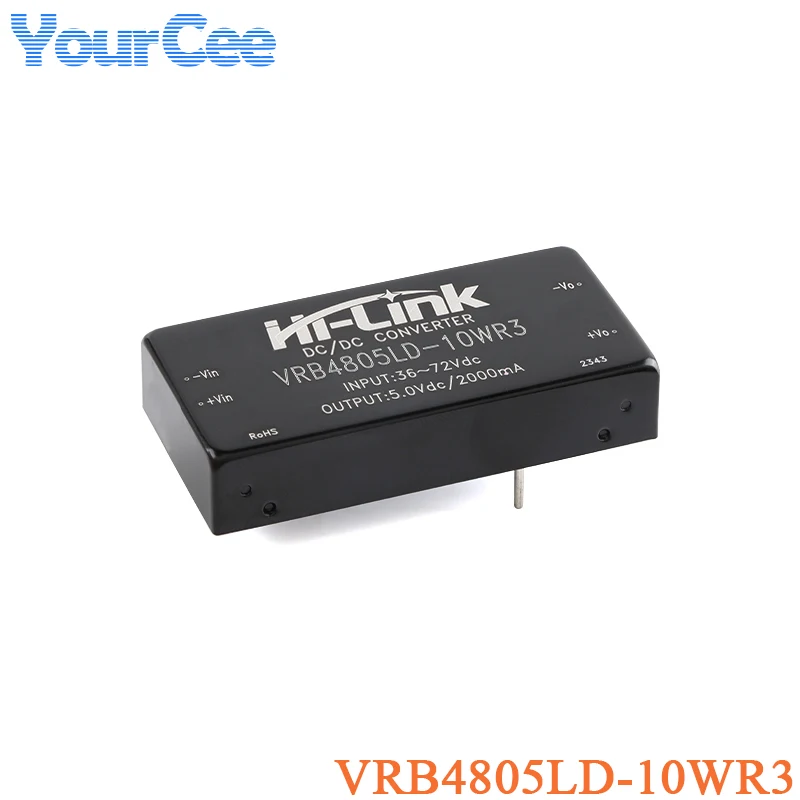 VRB2424LD VRB4805LD 10WR3 24V to 24V 48V to 5V 10W isolated power Module DC Voltage stabilization voltage reduction