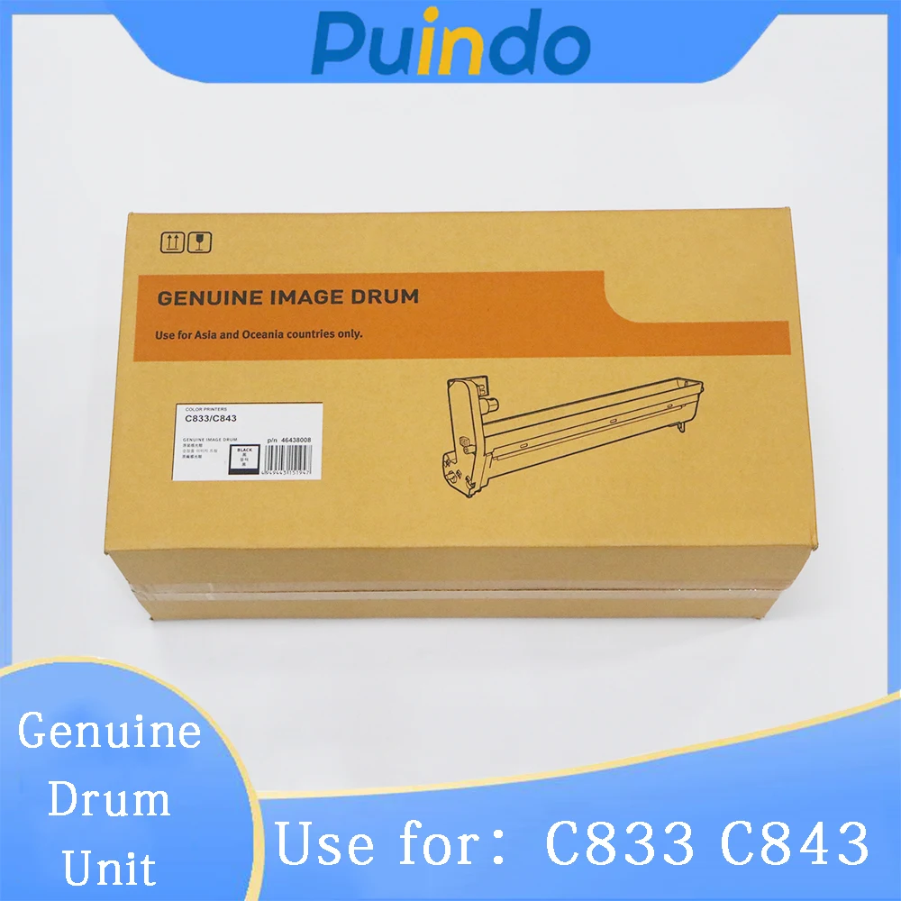 46438008 Genuine New Drum Unit for OKI C833 C843 C833dn C843dn C833n C843n Image Drum 46438005 46438006 46438007