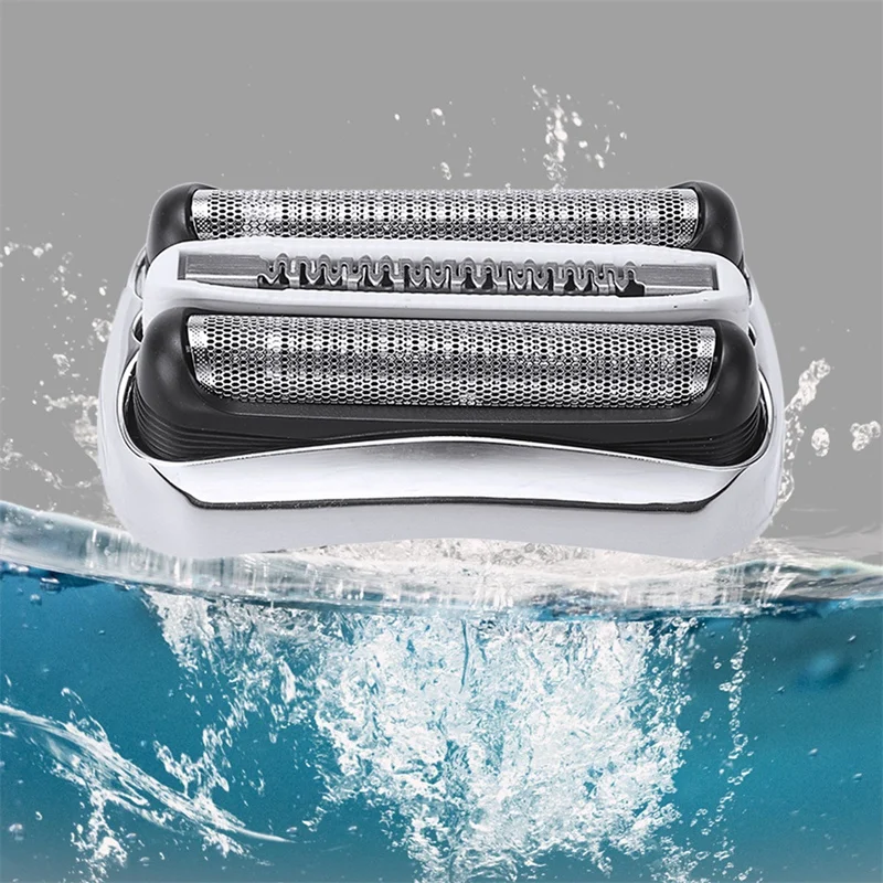 Top Deals 32S Shaver Replacement Head Knife Net Membrane For Braun Series 3 Electric Razors 301S 310S 320S 3000S 3020S 3030S 304