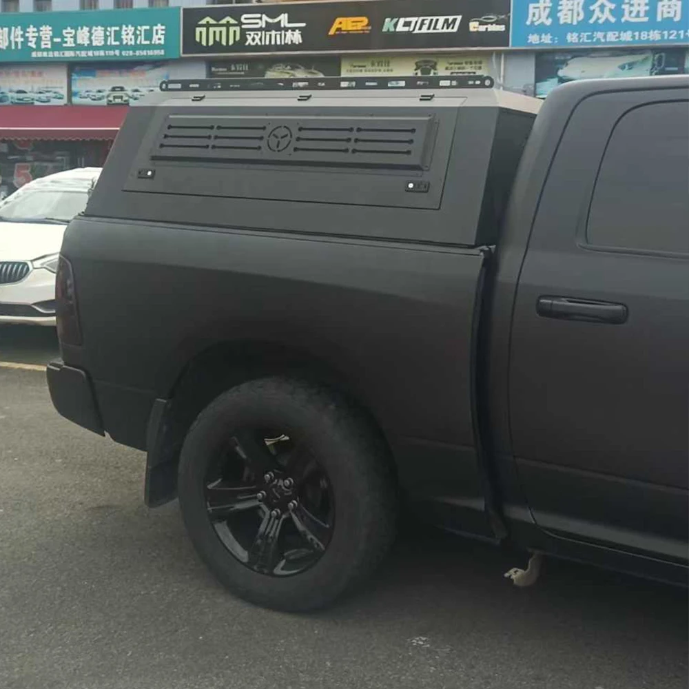 

Hard Type Manganese Steel Hardtop Canopy Bed Cap Truck Topper with Locking for FORD RAM 1500 NP300 5.5FT