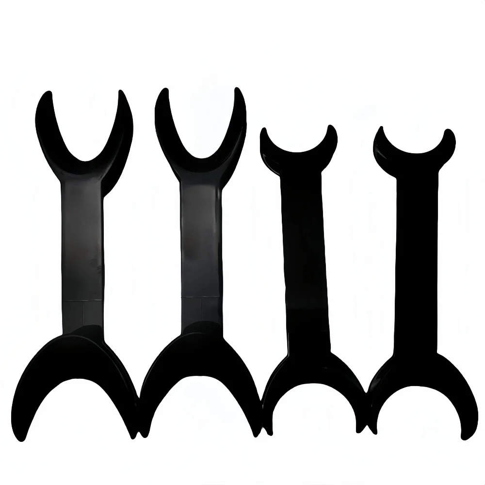 4PCS T-Shape Dental Mouth Opener - Double Head Cheek Retractor for Orthodontic & Dental Procedures