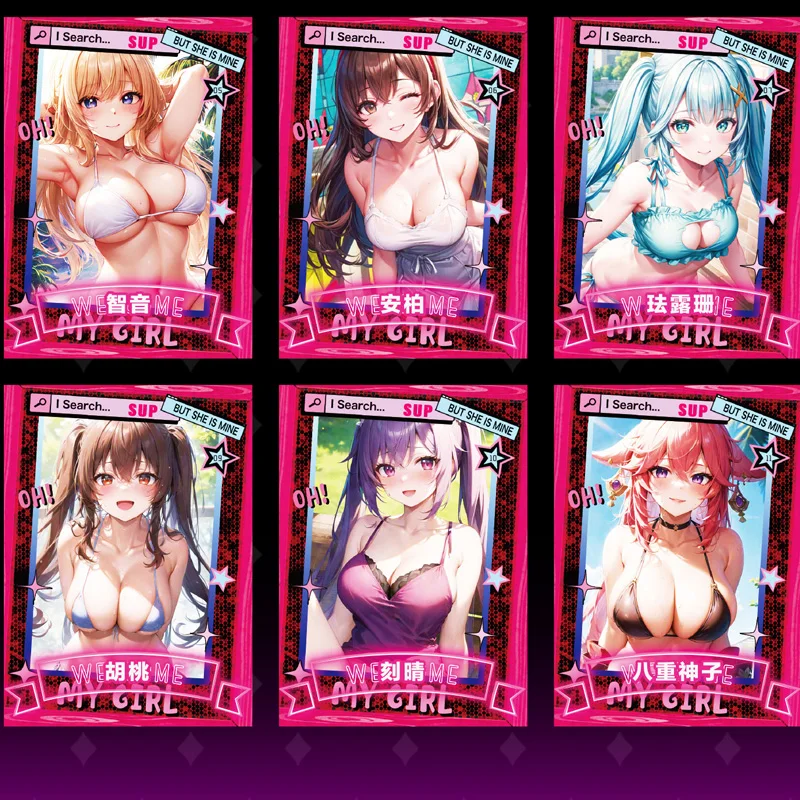 Najnowsza karta kolekcjonerska Waifu Goddess PRIVATE GIRL Hobby Game Card Waifu Box Doujin Booster Box Spicy Art Card Toy Gifts