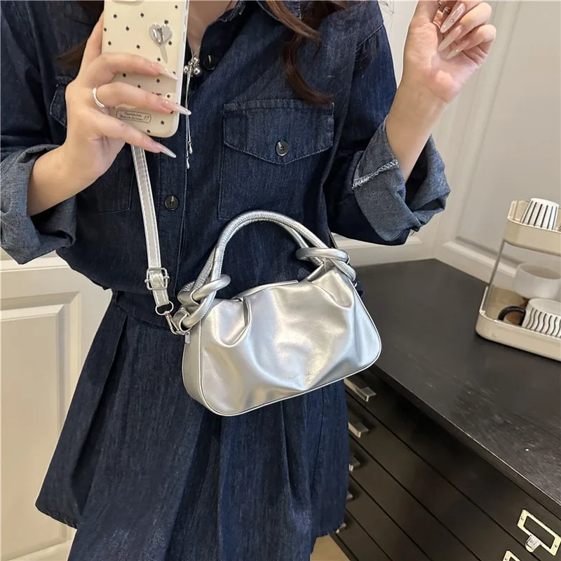 حقيبة يد عصرية وبسيطة للنساء، حقائب كروس بتصميم كوري أنيق ومتعدد الاستخدامات على الطراز الكوري لعام 2025 #3