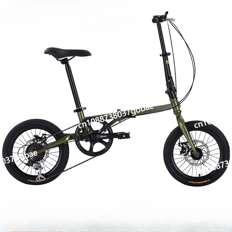 

Folding bicycle Shimano variable speed male and female adults ultra-light can be placed in the trunk without installation
