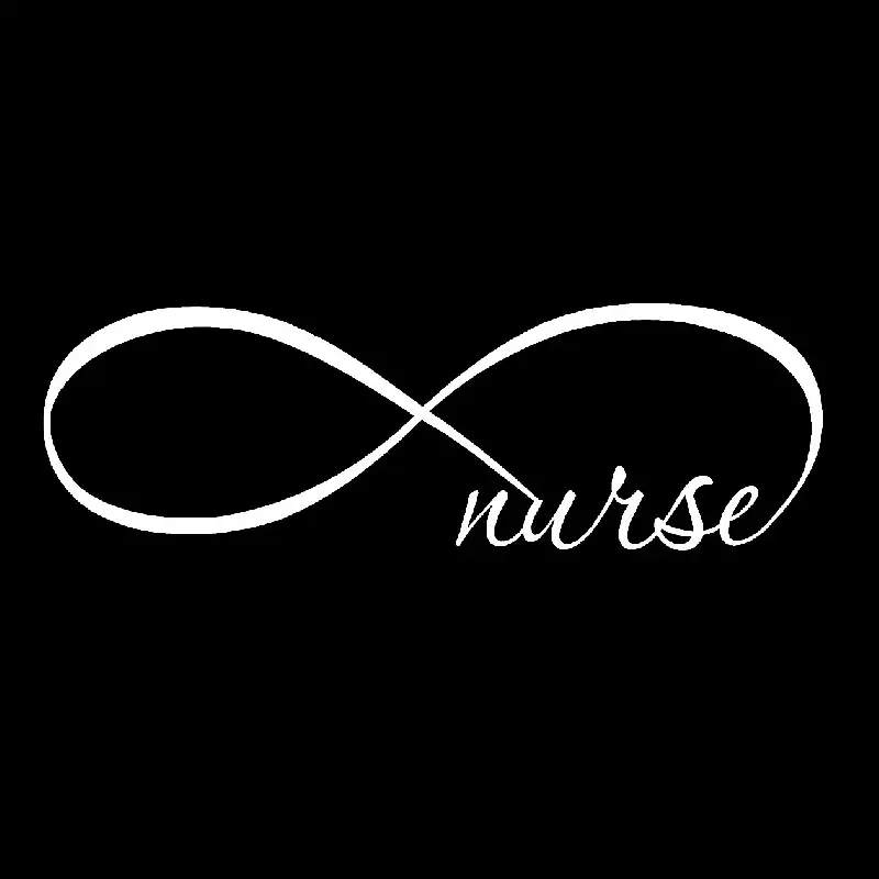 ملصق سيارة رمز الممرضة اللانهائية ، مضحك ، كمبيوتر محمول ، زجاجة ، شاحنة ، دراجة نارية ، طلاء السيارة ، نافذة ، صيد ، قارب ، لوح تزلج Dec #2