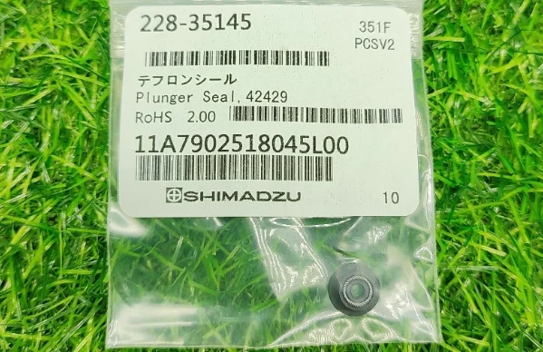 10pcs Compatible with Shimadzu HPLC Pump Plunger Rod AT Pump 228-35145 LC-10AT/20AT/15C Seal Ring