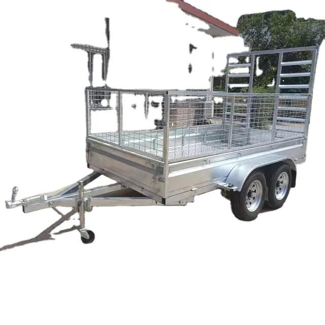 

Cage Trailer Fully Welded Box Trailer Small Farm Trailer