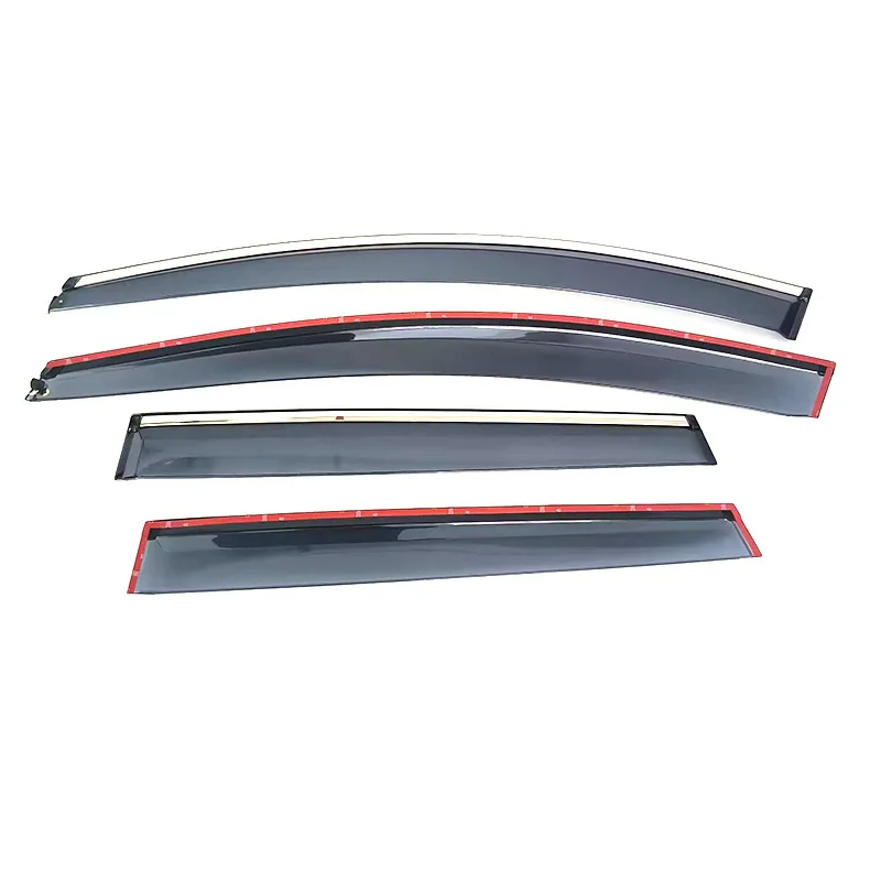 Pasuje do szyb samochodowych Volvo XC60 z lat 2009-2017, osłony przeciwdeszczowe, listwy przeciwdeszczowe na szyby, listwy przeciwdeszczowe formowane wtryskowo.