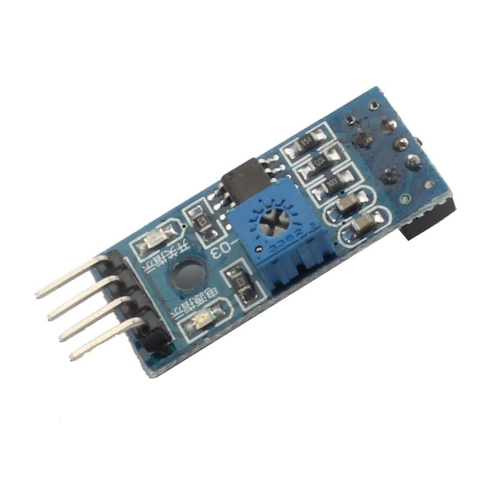 Voltvibe-60PCS TCRT5000 Infrared Reflective Sensor Module IR Barrier Line Track Photoelectric Switch For Arduino Smart Car Robot