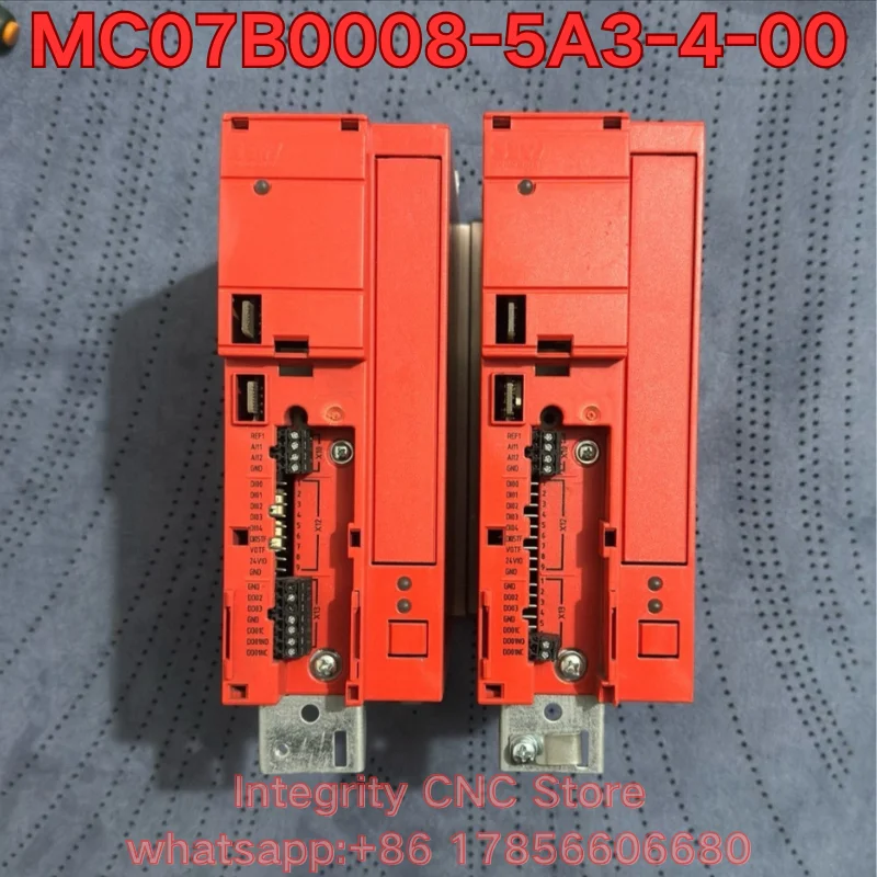 Second-hand MC07B0008-5A3-4-00 inverter function test is normal