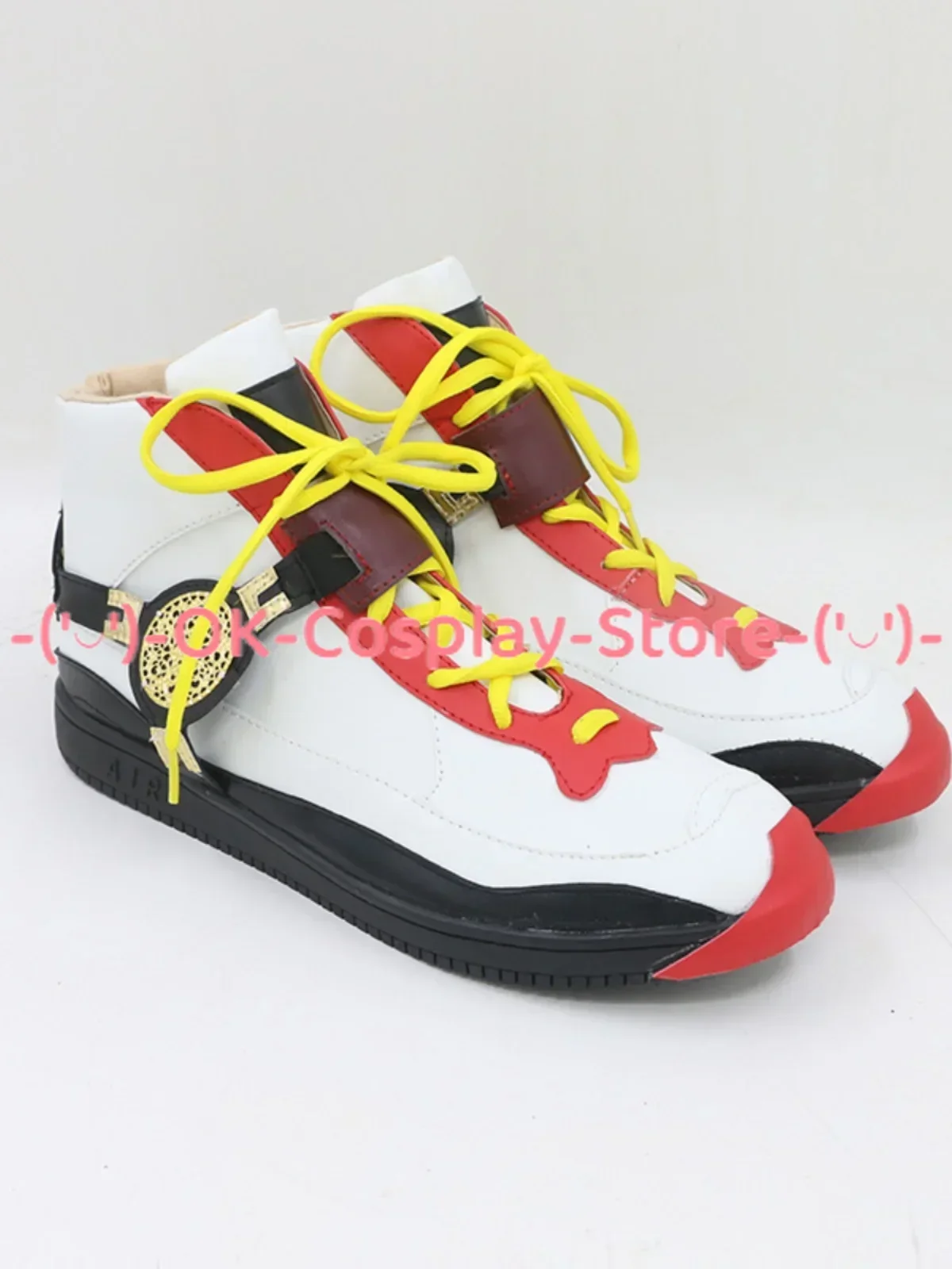 Asuka R. Kreutz Cosplay Shoes PU Leather Shoes Cosplay Prop Halloween Carnival Boots Custom Made