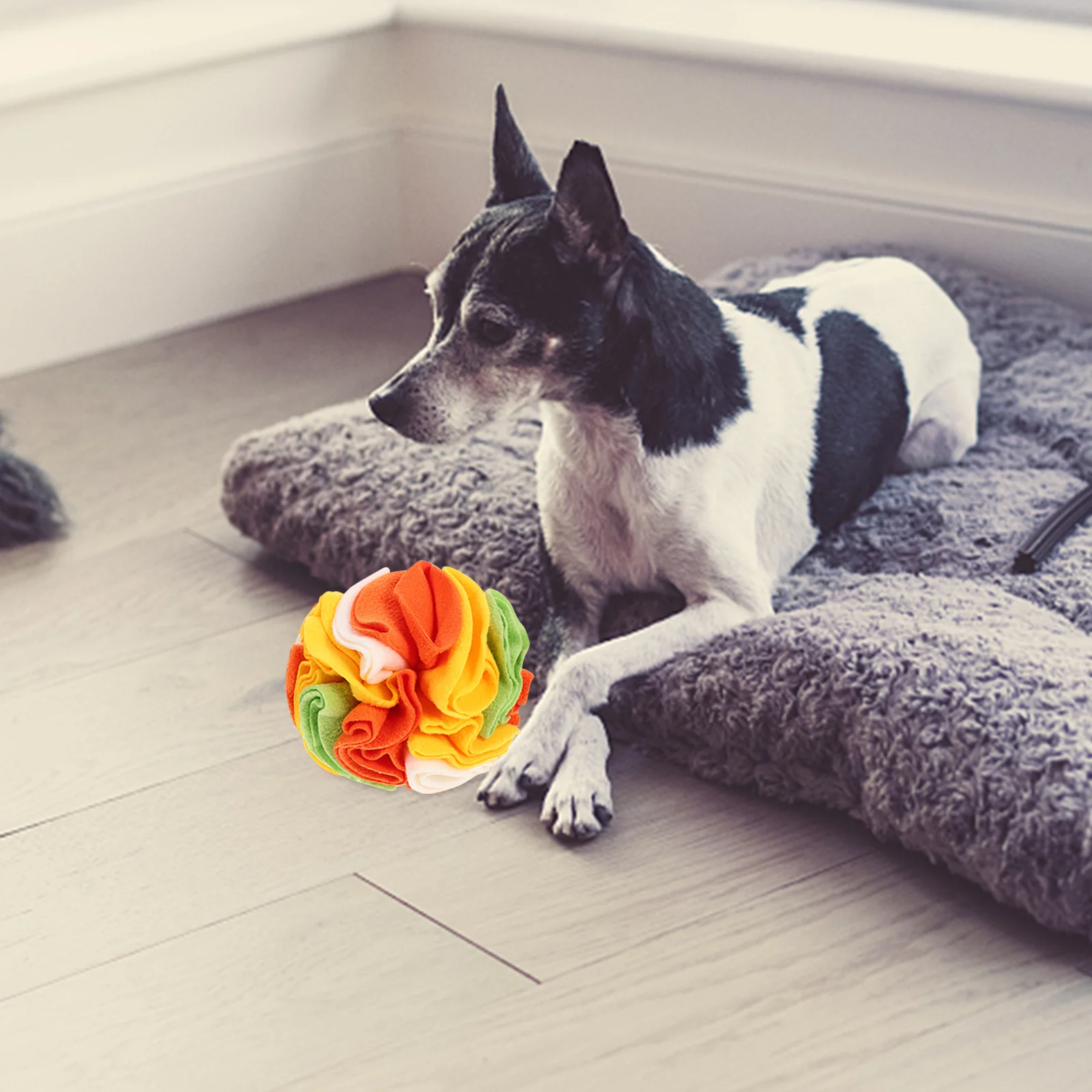 

1Pcs Dog Sniff Ball Slow Feeding Pet Foraging Plaything Puppy Training Interactive Chew Game Feeding Ball Relieves Anxiety
