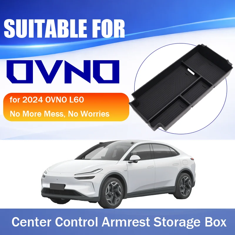 Suitable for 24 OVNO L60 central console armrest box storage box storage box storage box car interior supplies