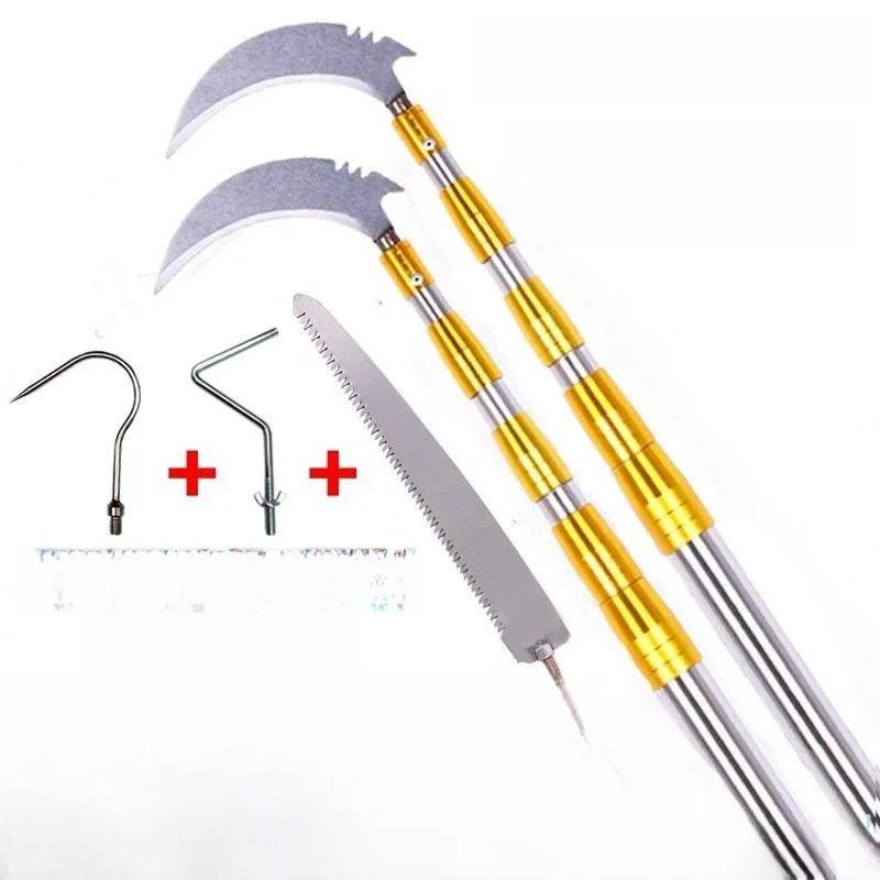 extendable-long-pole-fishing-rod-grass-cutting-hook-cherry-blossom-harvesting-tool-camping-travel-gear-fly-blue-valley-brand