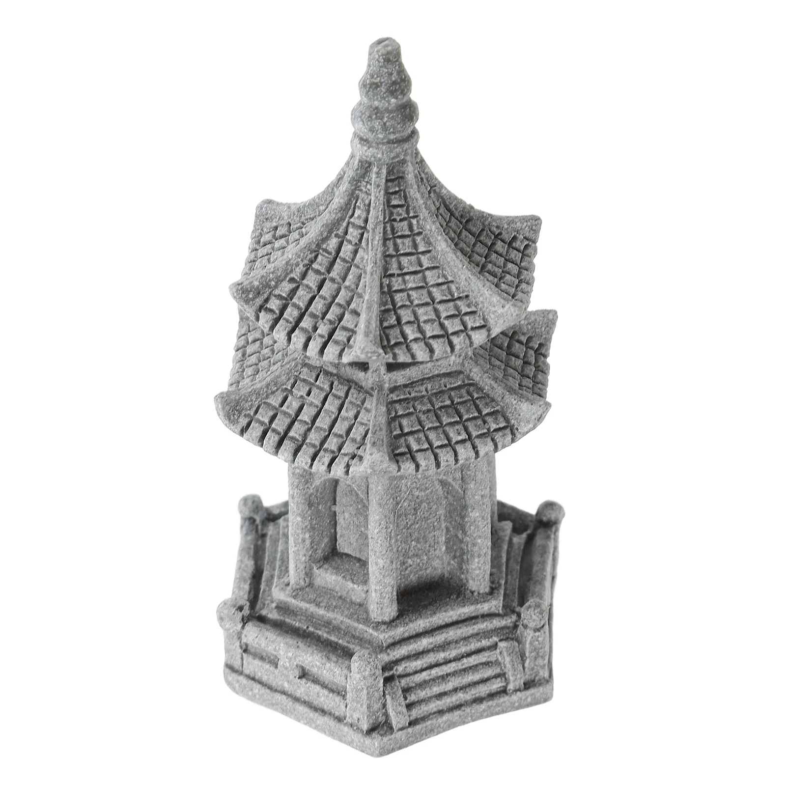 

Pavilion Decorations Simulation Model Small Aquarium Pagoda Statue of Bonsai Decorative Accessories Zen Garden Mini for