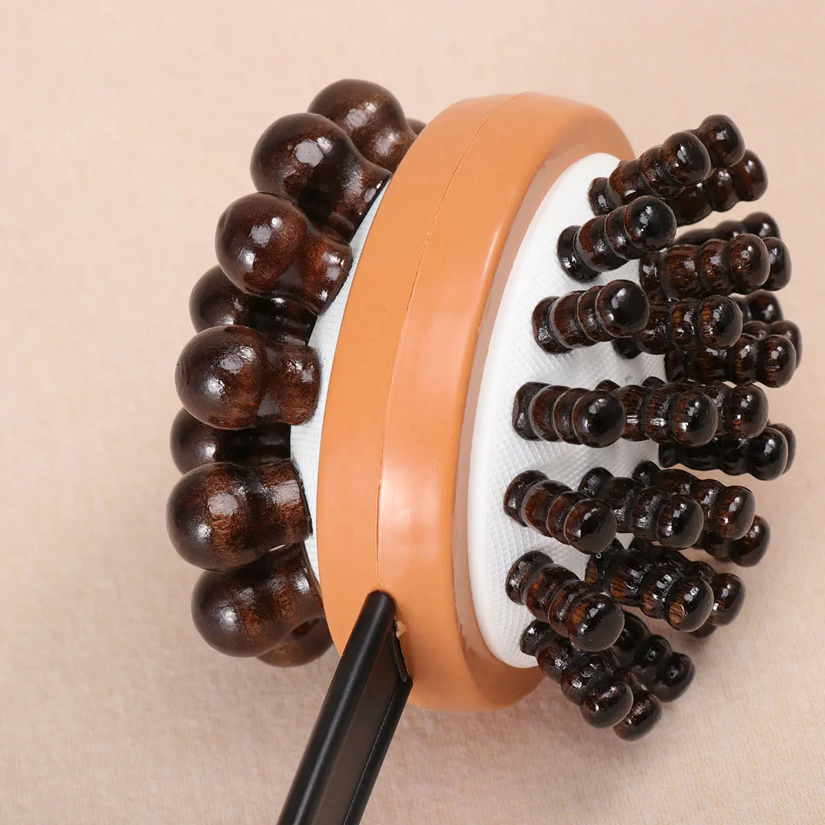 

Деревянный роликовый массажный молоток, портативная терапевтическая палочка для спины, шеи, плеч, облегчение боли, массажные инструменты, скребок для спины