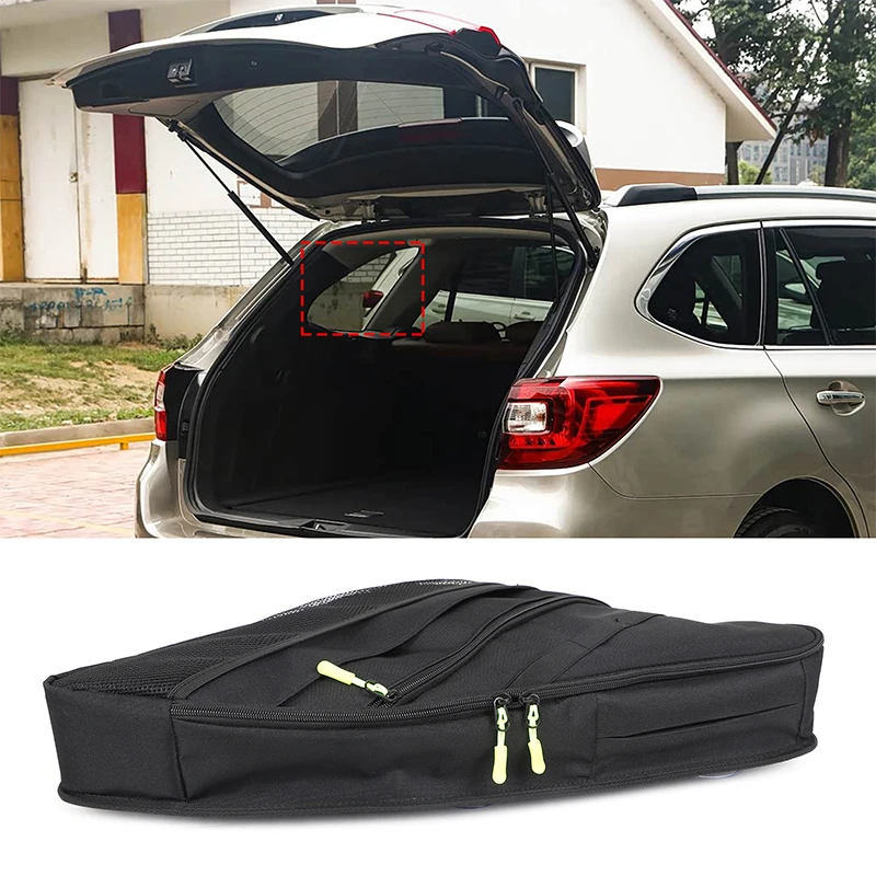 

For Subaru Outback 2015-2020 Car Trunk Side Window Bag Oxford Cloth Automotive Storage Accessories