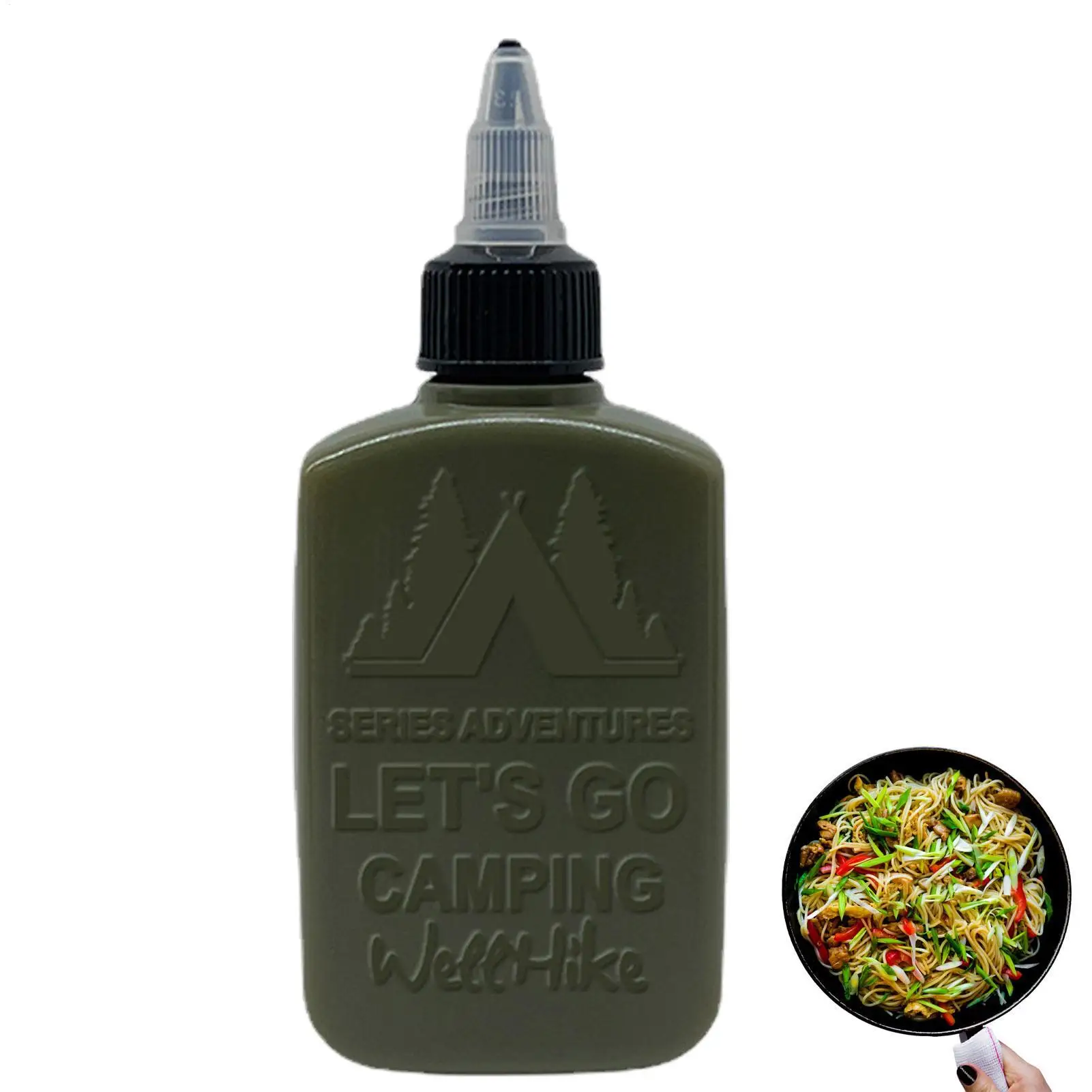 Multipurpose 100ML Squirt Bottles Portable Liquid Condiment Squeeze Bottles with Twist Top Cap for Sauce Oil Ketchup Outdoor