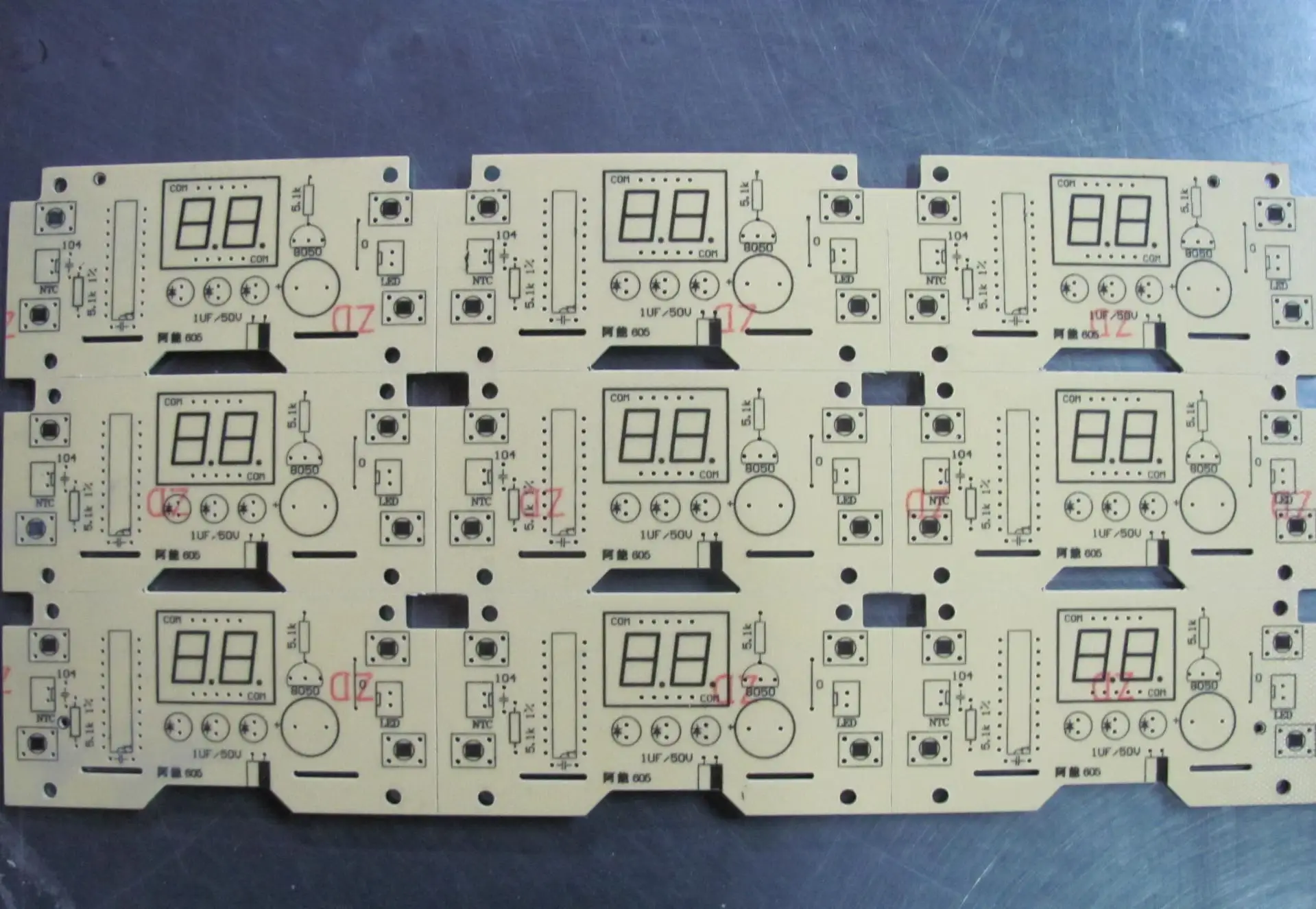 Single-sided PCB Board electronical automatic printed circuit Manufacture high quality customized Min hold solder diameter 0.1mm