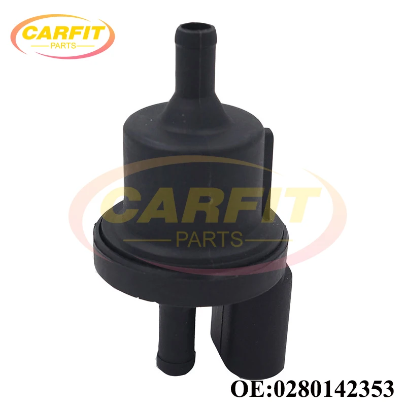 High Quality OEM 0280142353 1C0906517A Vapor Canister Purge Solenoid Valve For VW Jetta Golf Passat Touareg Audi A3 S3 A6 S6