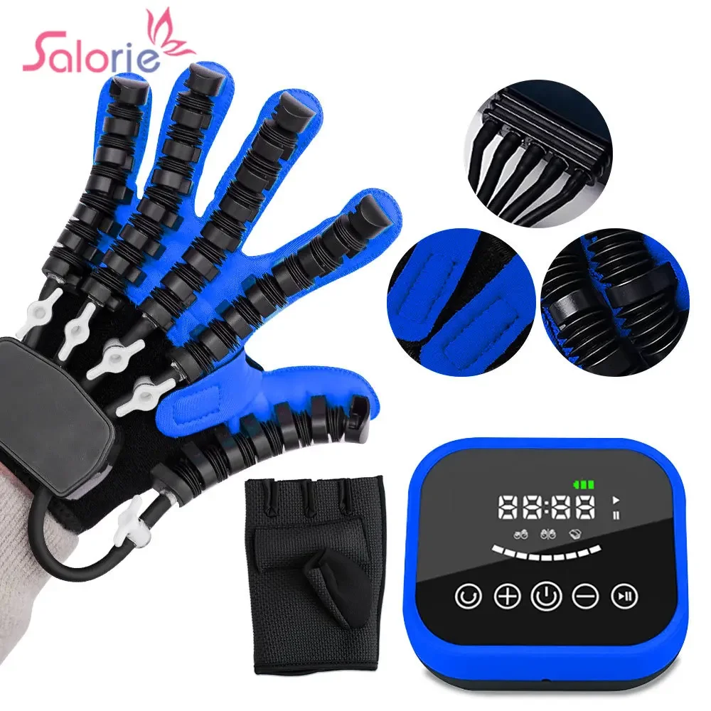 

Upgraded Hand Massage Glove Rehabilitation Robot Gloves Device for Stroke Hemiplegia Hand Function Recovery Finger Trainer Tool